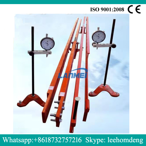 اختبار انحراف الرصيف 5.4m Beckman Beam Beam Deflection Tester Tester Tester 3.6 7.2m