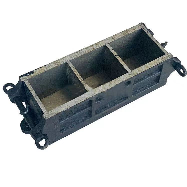 الحديد الزهر الصلب الخرساني ثلاثة مكعبات عصابة mould100*100*100mm