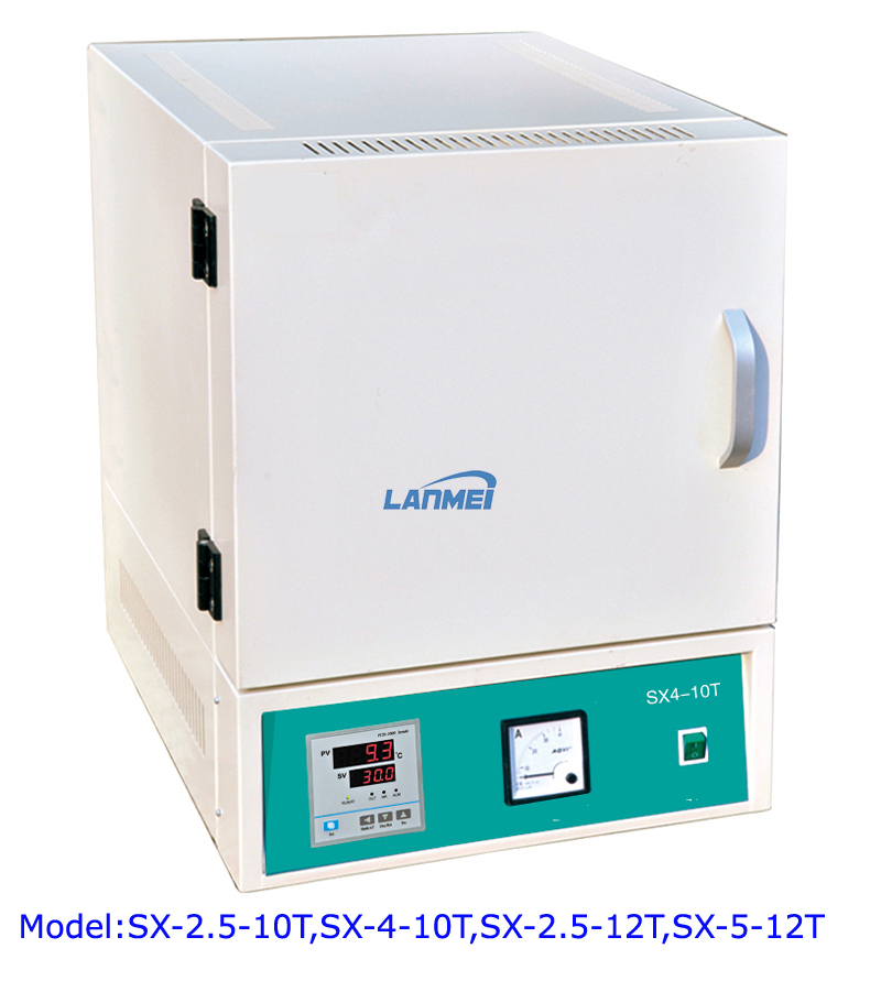 مختبر 1200 C نوع مربع الفرن متكامل